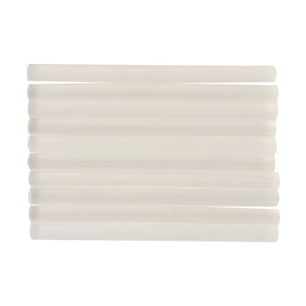10 Barras de silicona Ø7.5 x 100 Mm