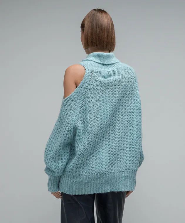 AERON Blue Rialto sweater