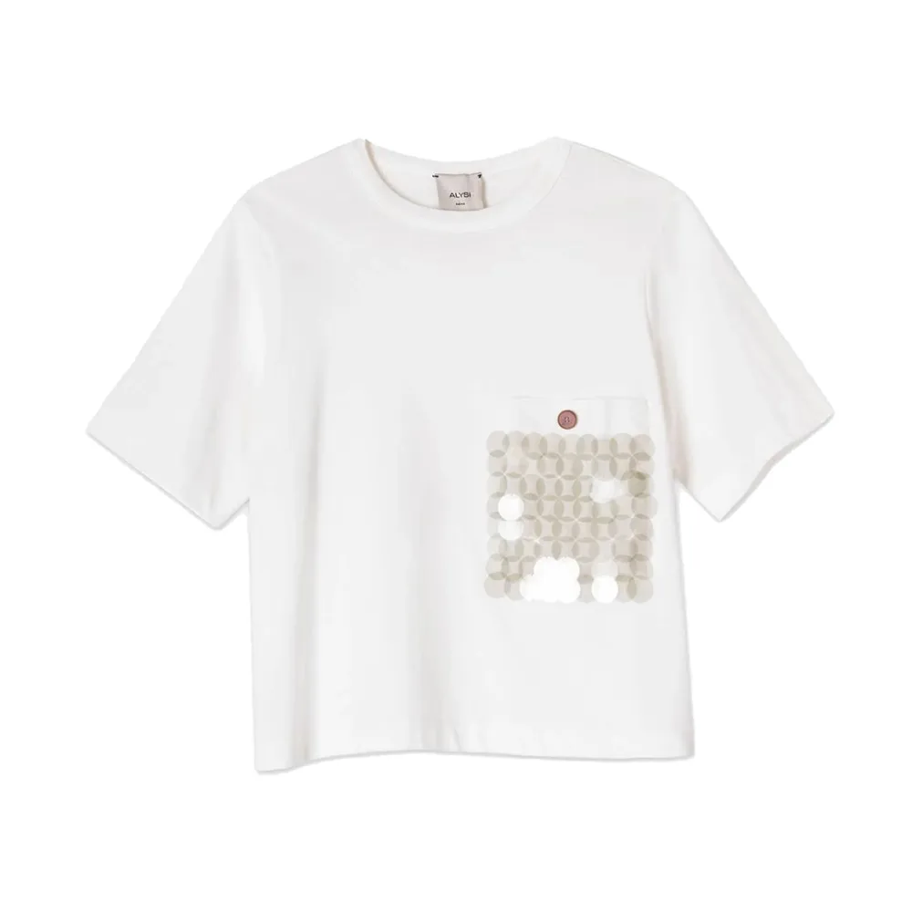 ALYSI TSHIRT DONNA CON PAILLETTES 104413