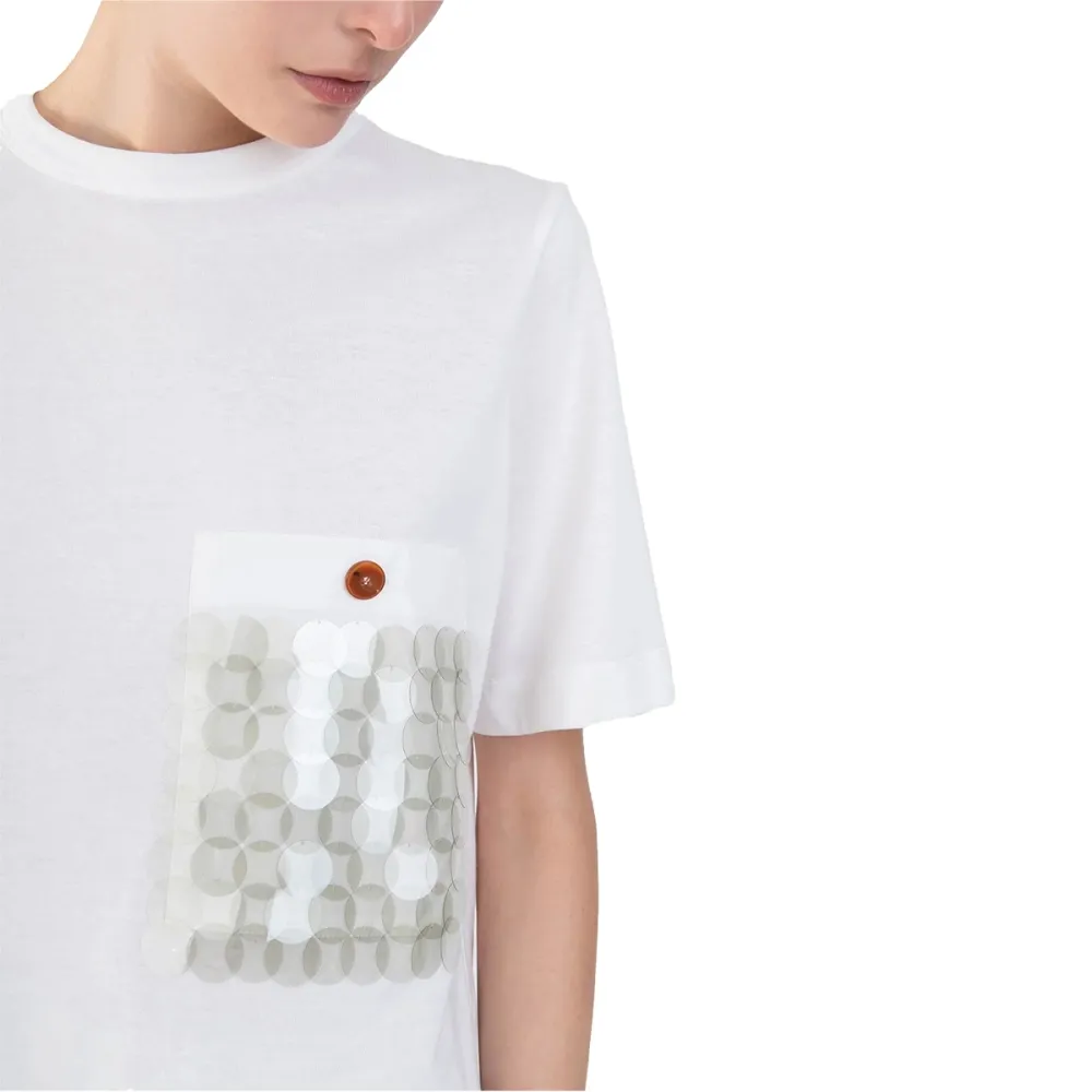 ALYSI TSHIRT DONNA CON PAILLETTES 104413