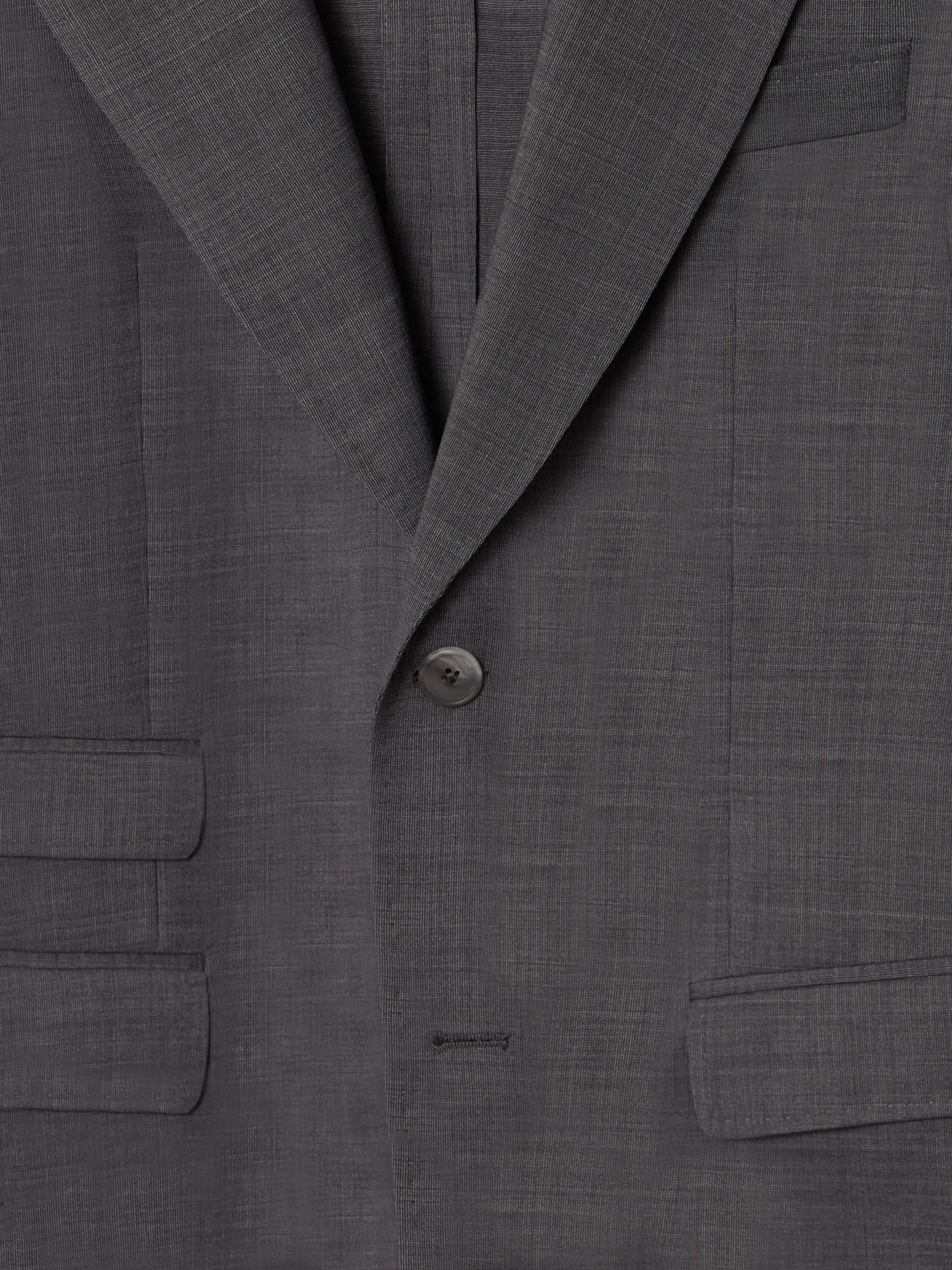 Americana traje fil a fil gris