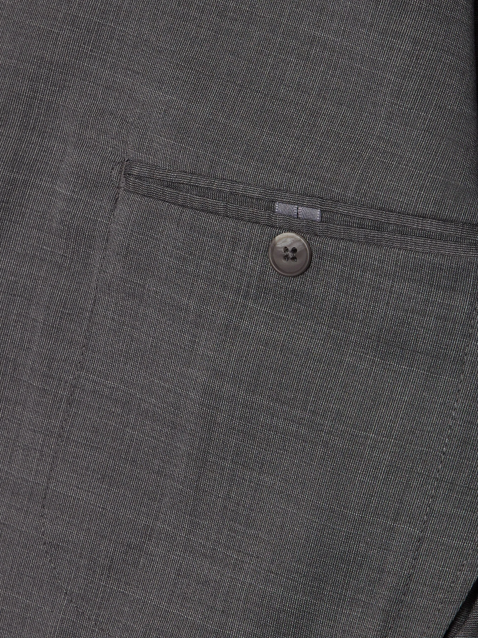 Americana traje fil a fil gris