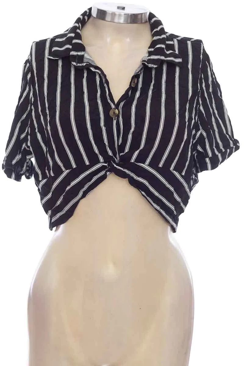 BLUSA COLOR NEGRO  SYBILLA