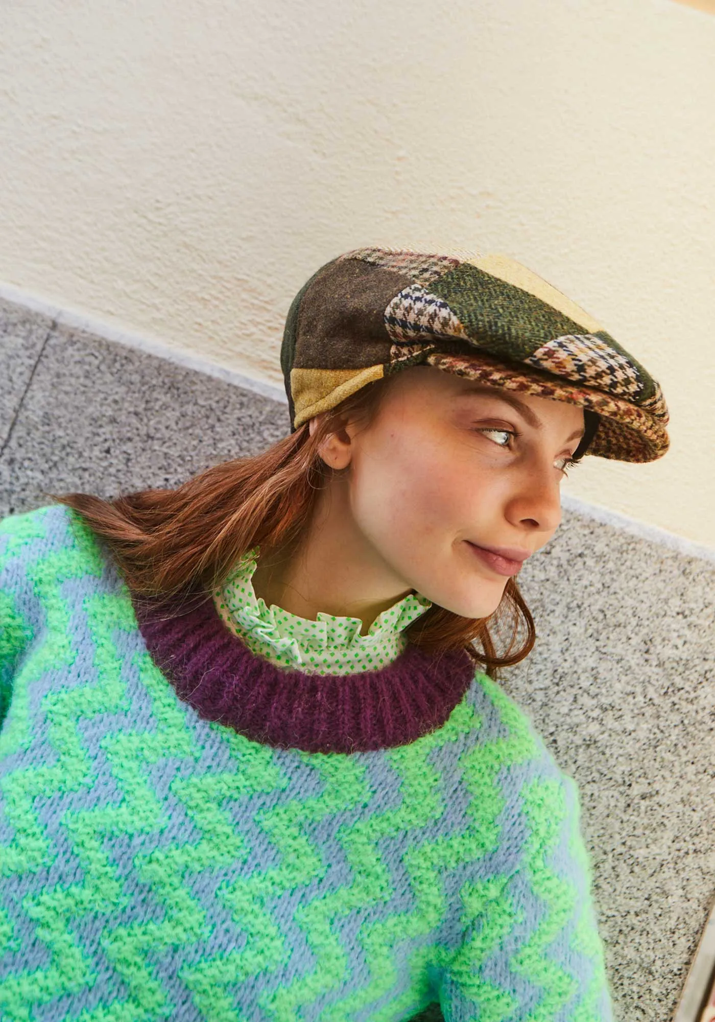 Boina Lana Patchwork