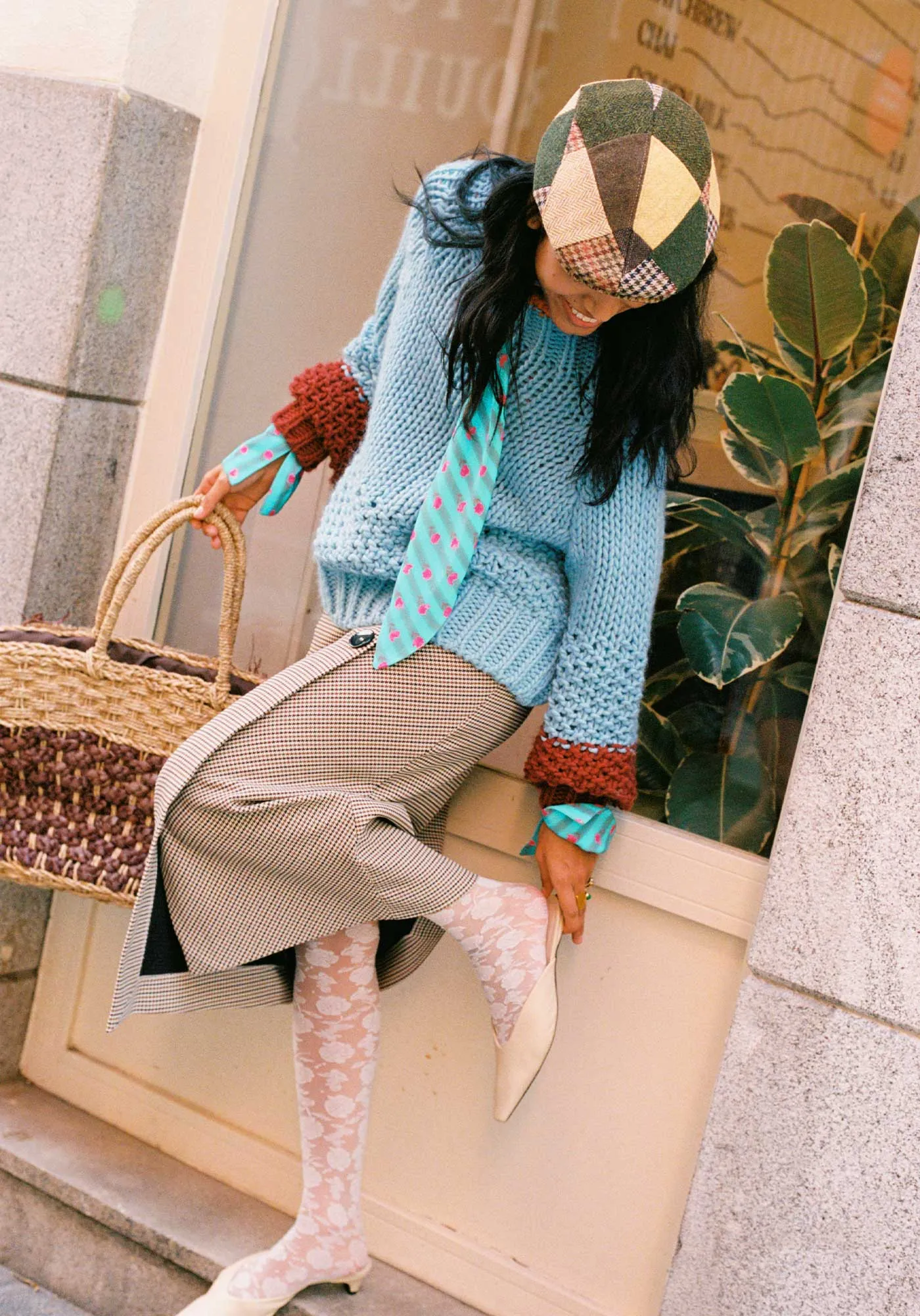 Boina Lana Patchwork