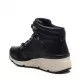 Botines plataforma Xti negros con cordones y suela blanca