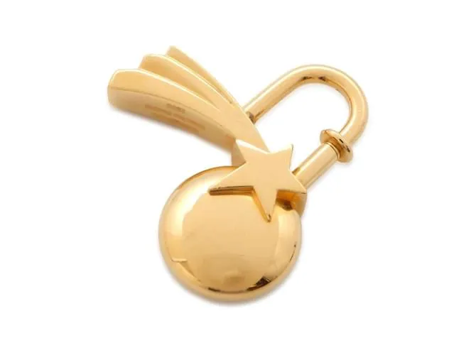 Candado Shooting Star de Hermès Dorado 