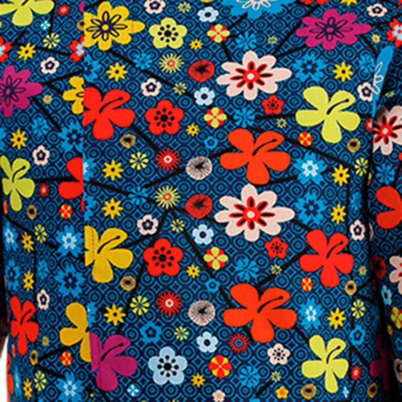 CHAQUETA DE COCINERO DAISY CON DIBUJOS DE MARGARITAS  EGOCHEF