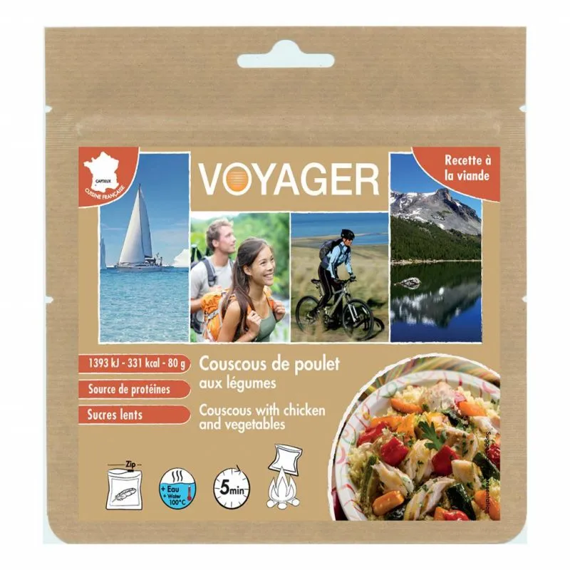 Cuscús de pollo y verduras Voyager