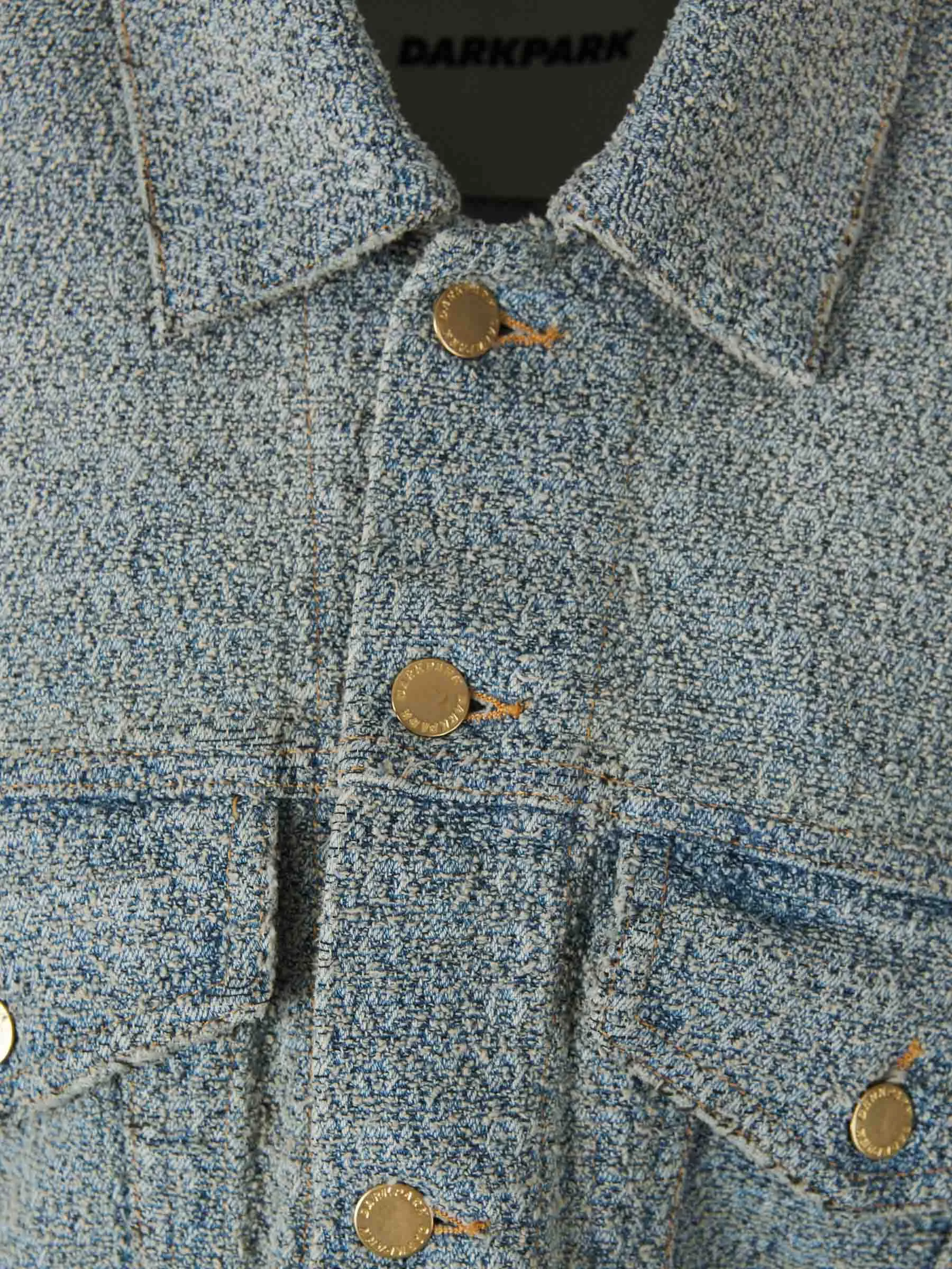 Darkpark Cazadora Denim boucle