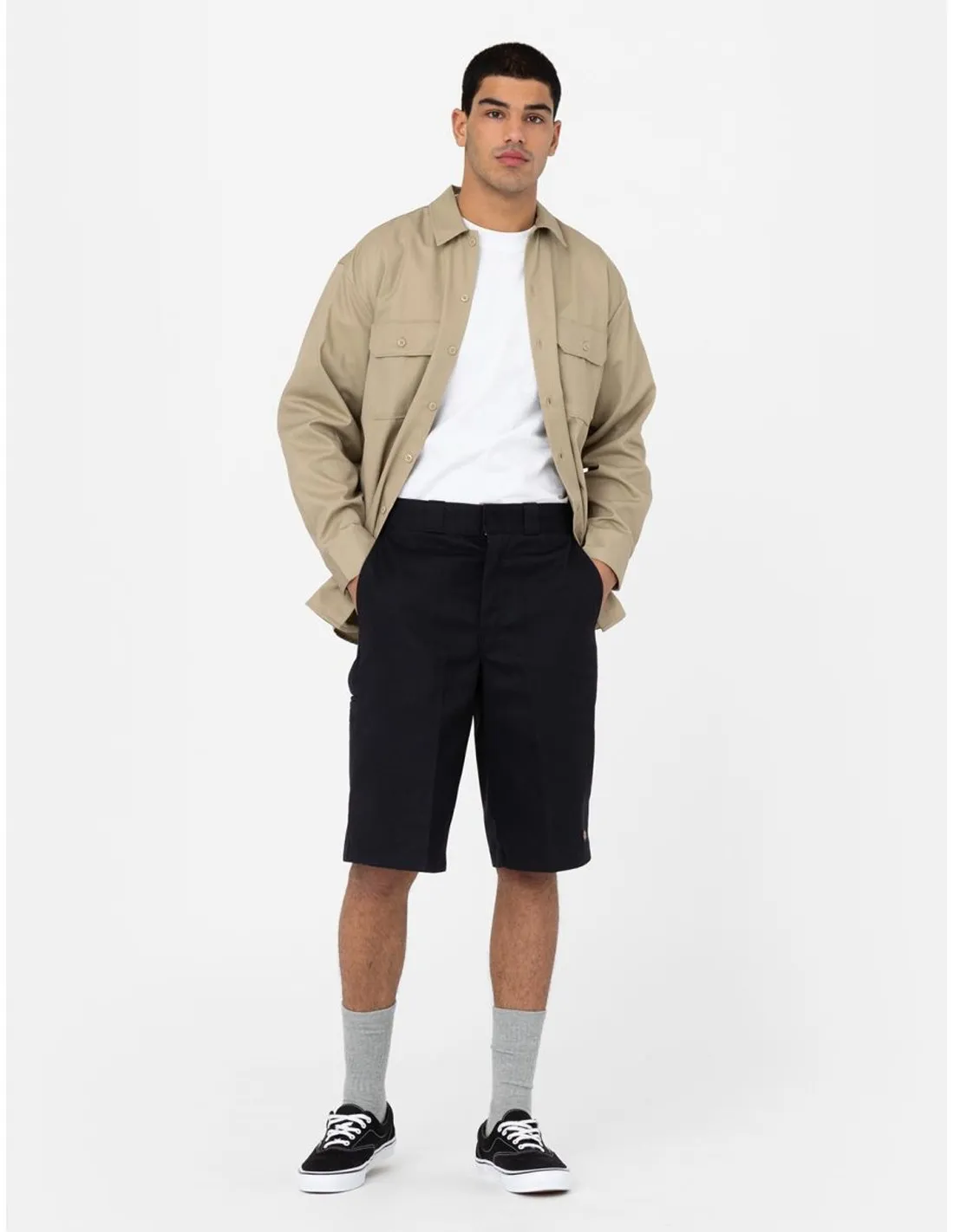 DICKIES WORKSHORT CON BOLSILLOS 13 PULGADAS  NEGRO  PANTALONES CORTOS