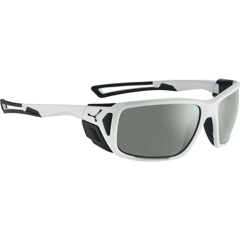 GAFAS DE SOL CéBé PROGUIDE (BLANCO NEGRO MATE  ZONA VARIO VERDE CAT 2 A 4)
