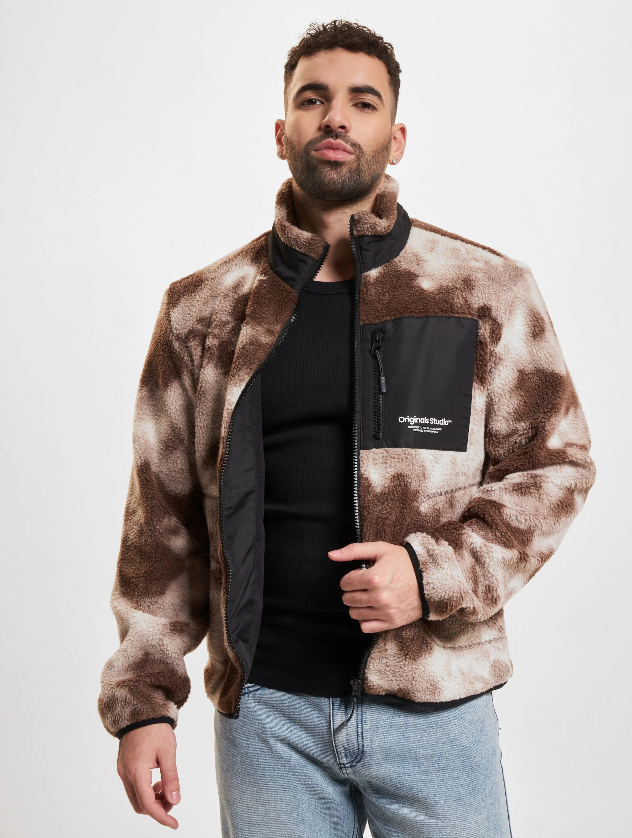 Jack & Jones Jack & Jones AOP Teddy Jacket