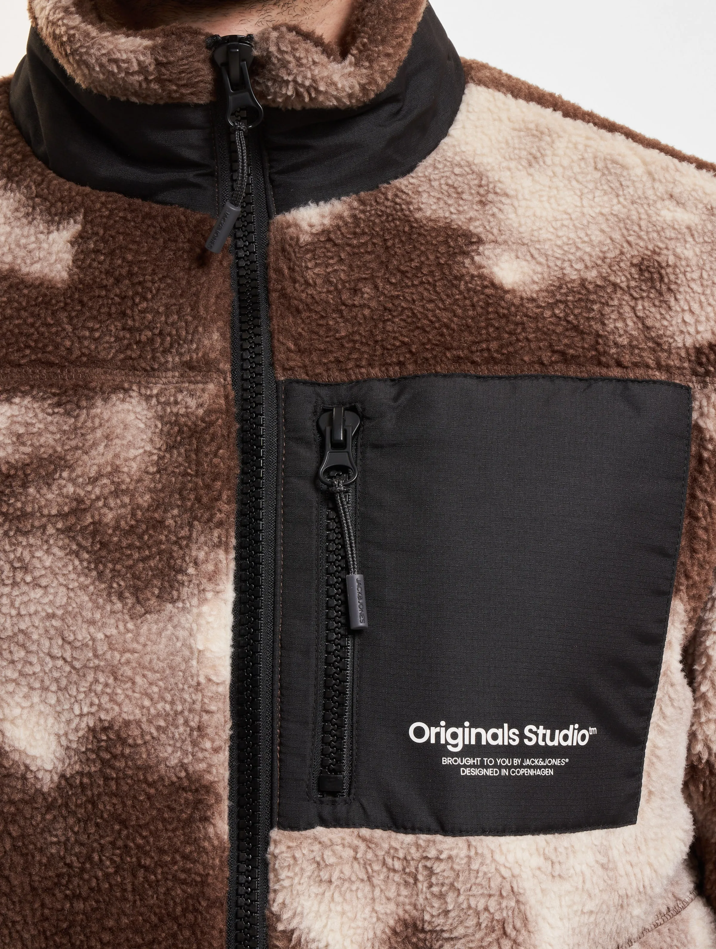 Jack & Jones Jack & Jones AOP Teddy Jacket