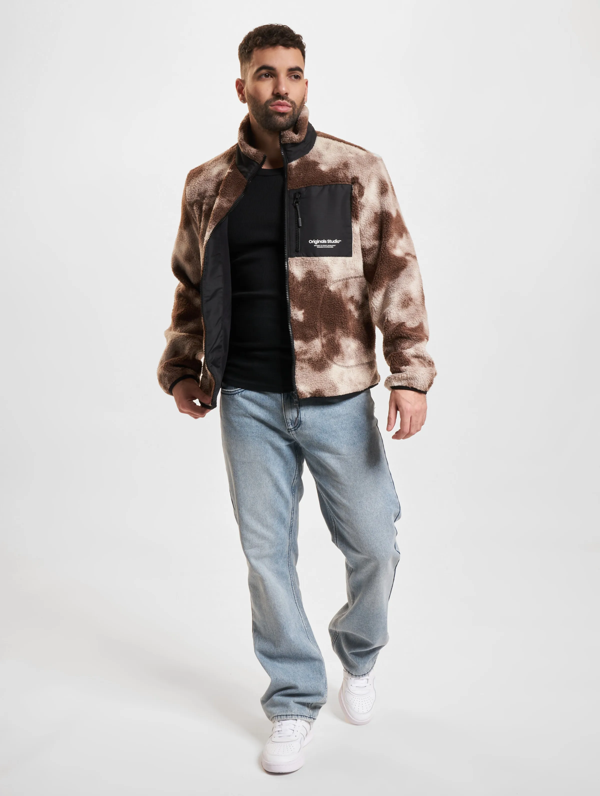 Jack & Jones Jack & Jones AOP Teddy Jacket
