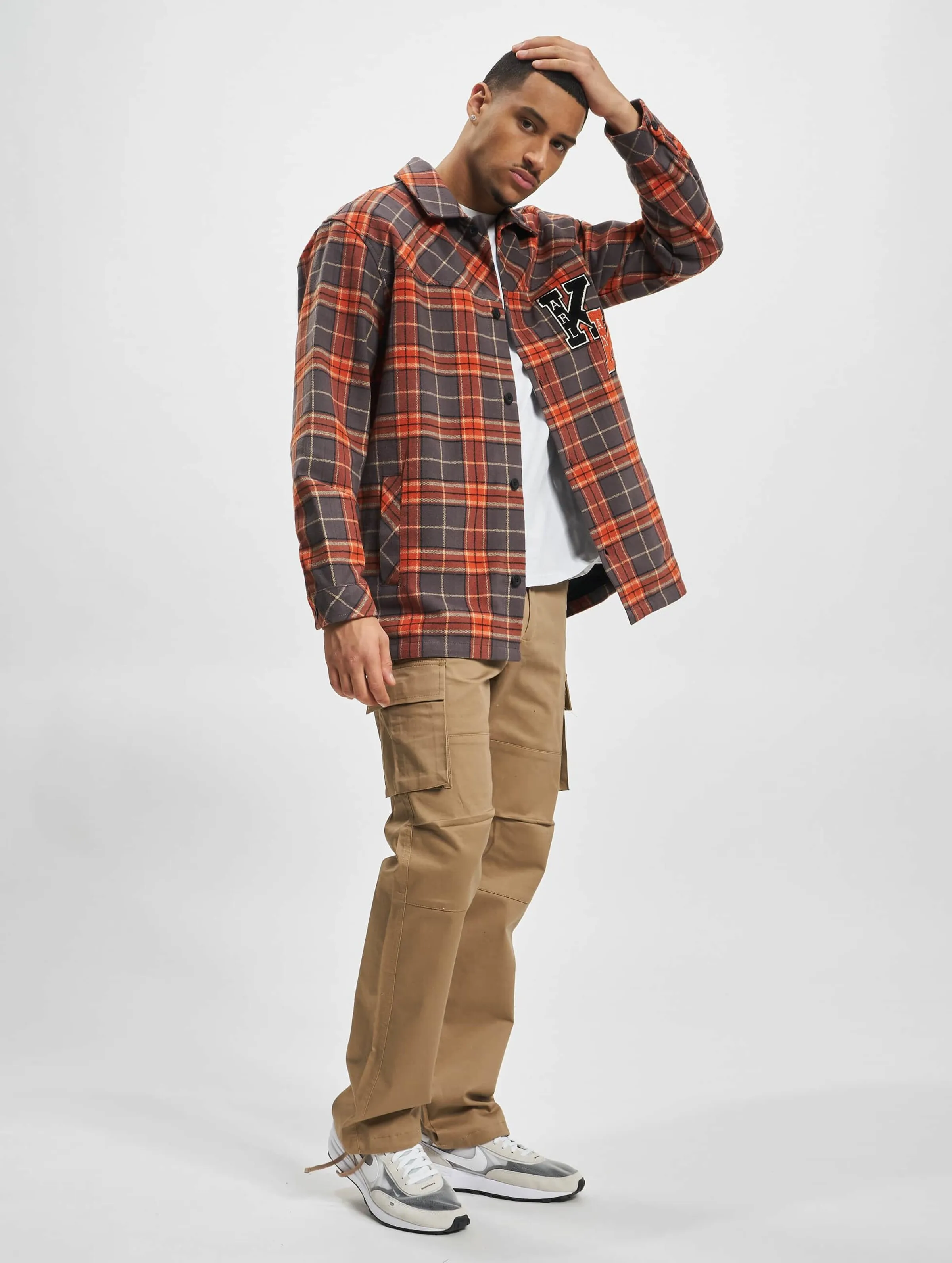 Karl Kani Karl Kani Chest Signature Heavy Flannel Shirt