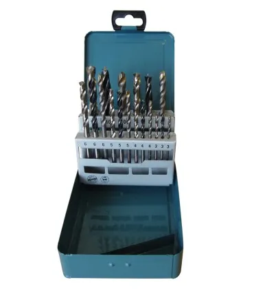 MAKITA ACC. SET BROCAS METAL/PIEDRA/MADERA  18PCS.