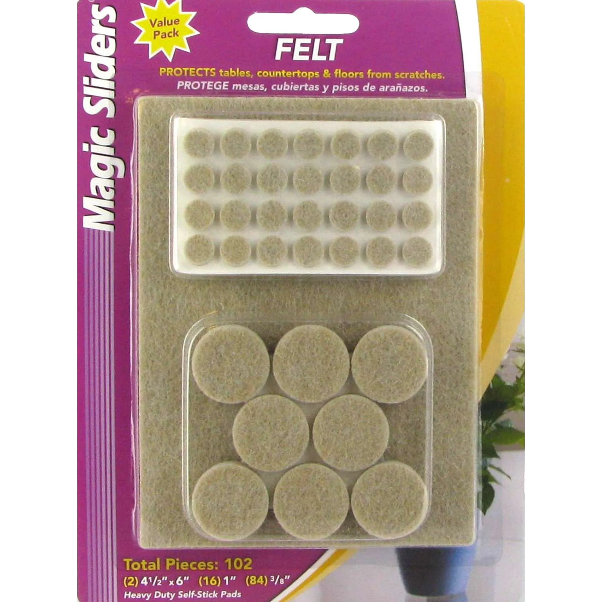 Protectores de Felpa de 102 piezas