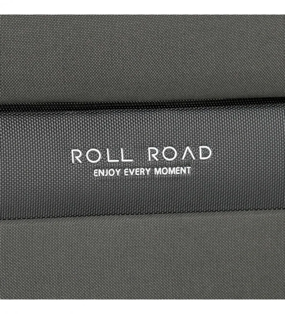 ROLL ROAD MALETA MEDIANA ROLL ROAD ROYCE 66CM GRIS 43X66X26CM