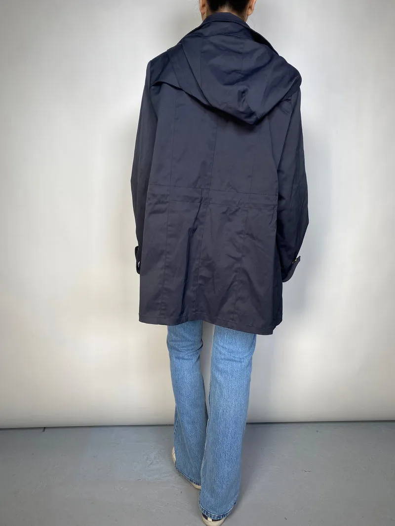 SAVILLE ROW Trench Azul Marino