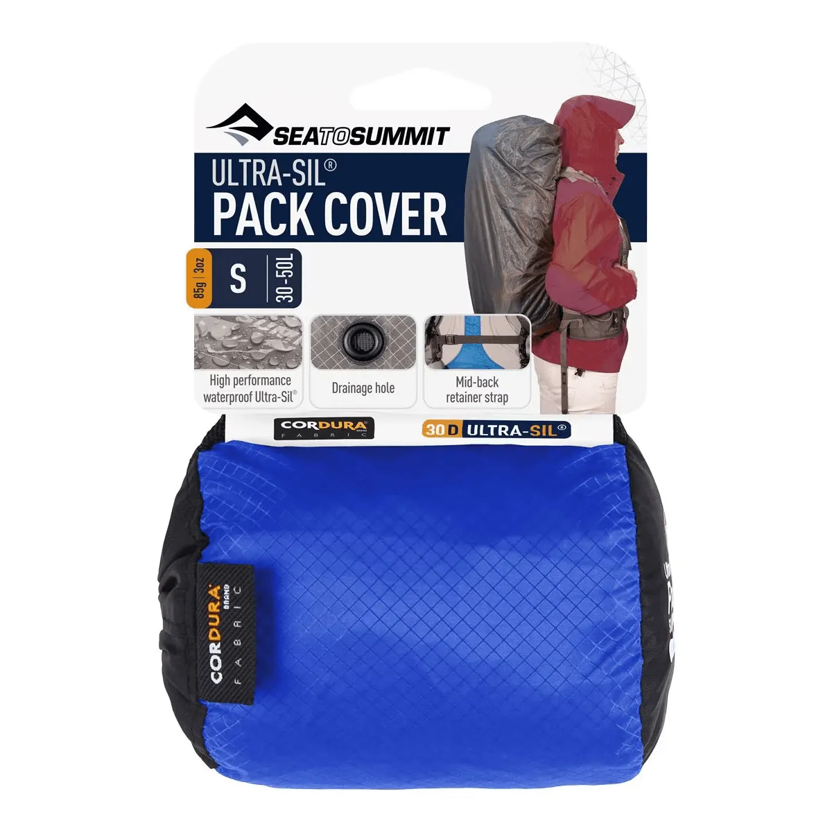 SEA TO SUMMIT ULTRASIL PACK COVER S 3050L ROYAL BLUE