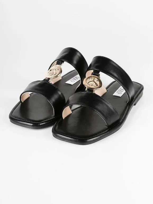 Solo Soprani Zapatillas de mujer de piel ecológica