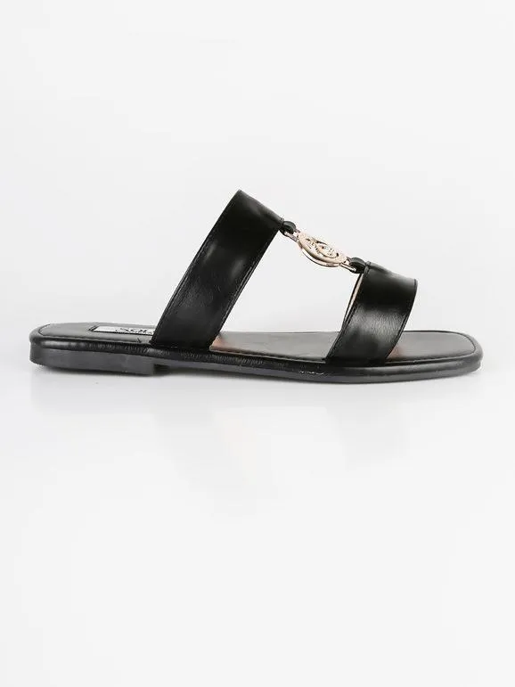 Solo Soprani Zapatillas de mujer de piel ecológica