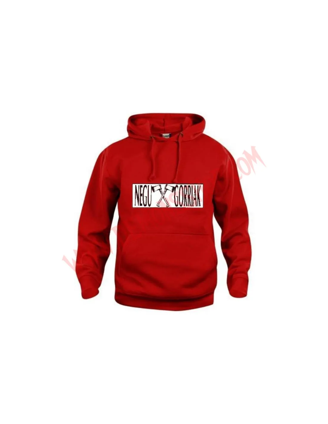 Sudadera Negu Gorriak (Roja)