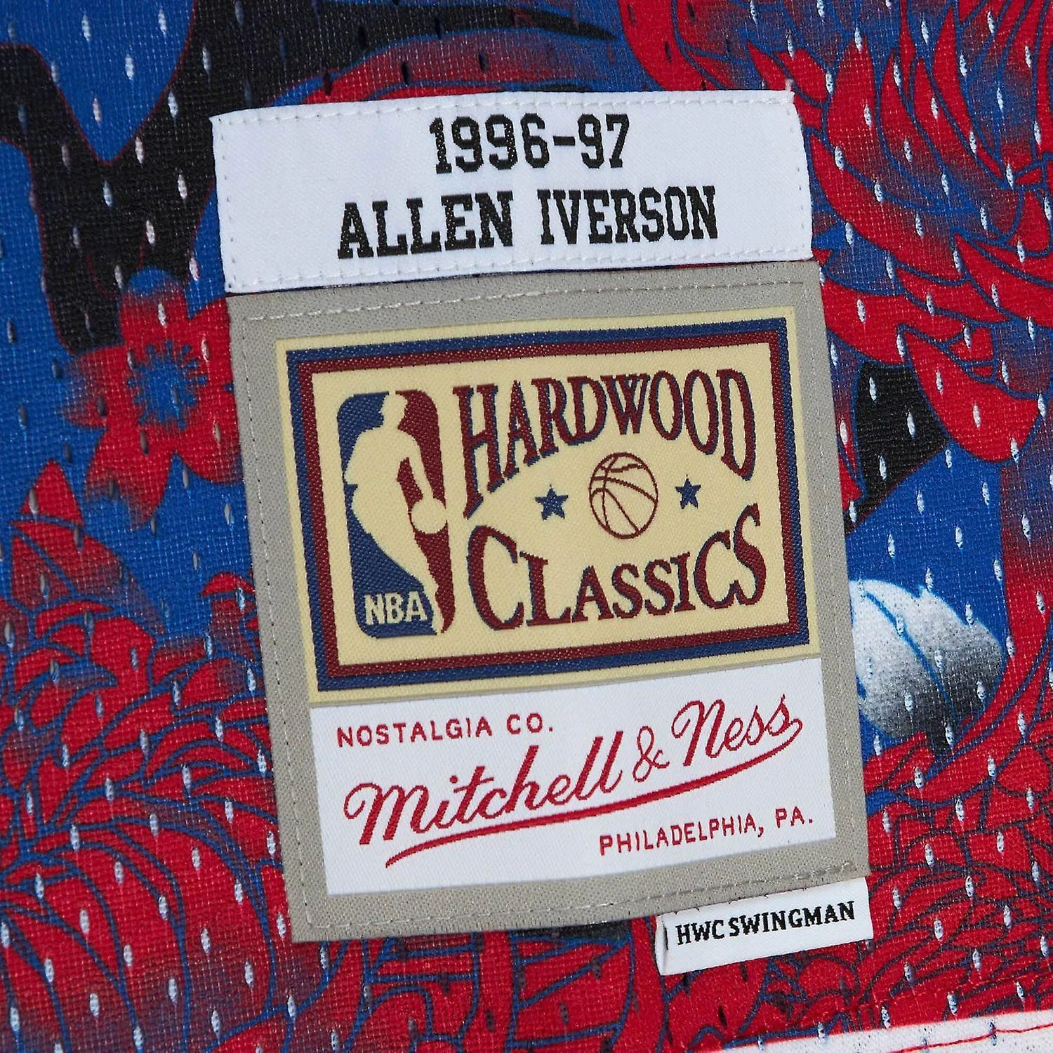 Swingman Mesh Jersey Philadelphia 76ers ASIAN Allen Iverson