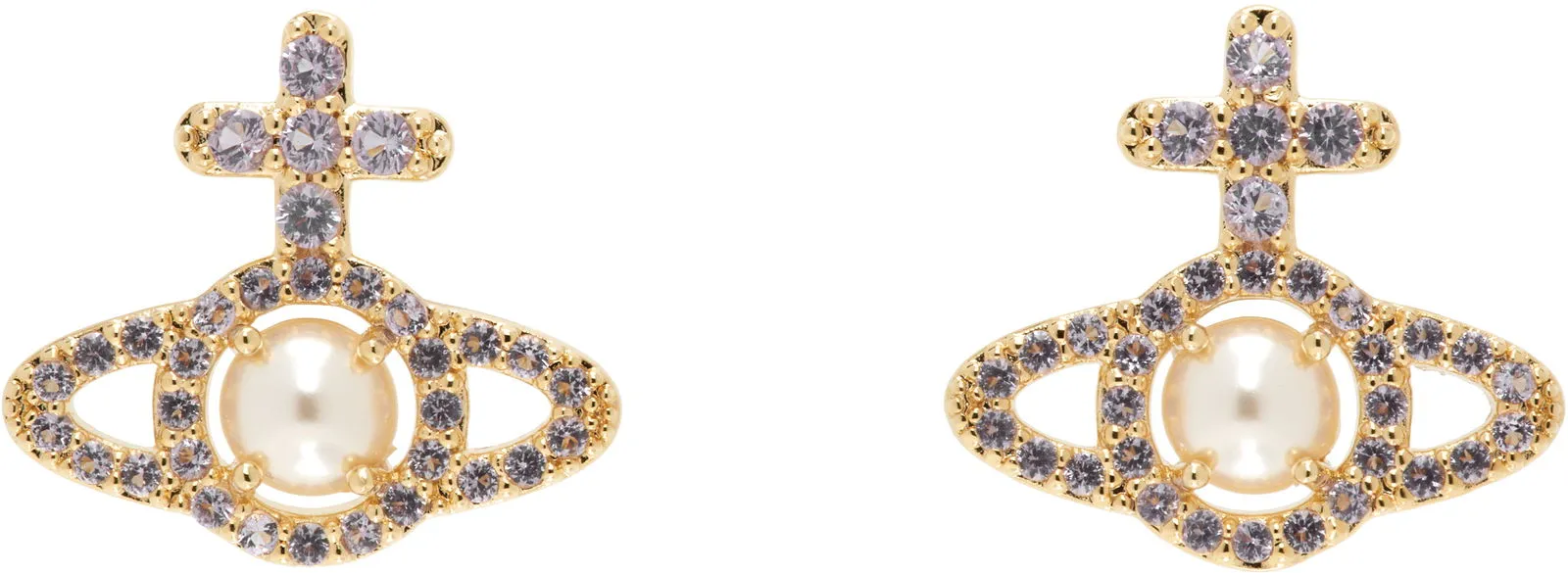 Vivienne Westwood Olympia Pearl Earrings
