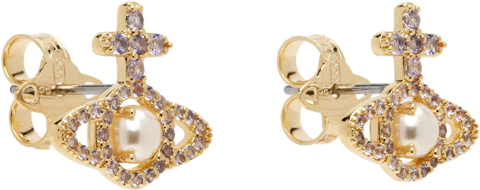 Vivienne Westwood Olympia Pearl Earrings