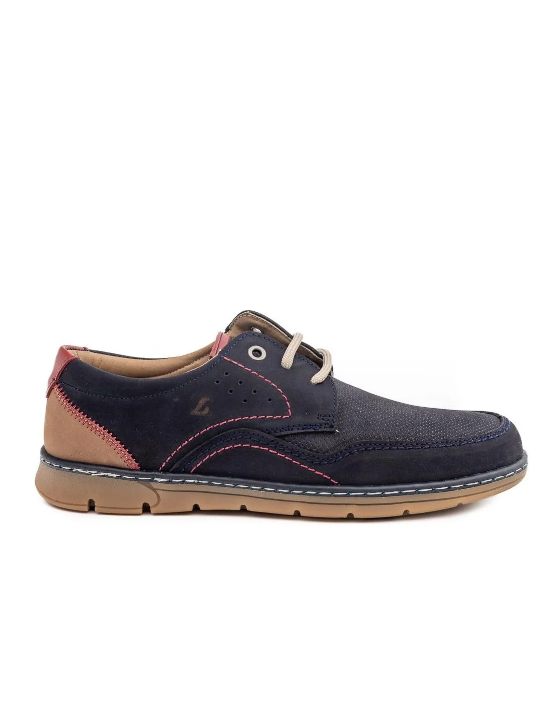 ZAPATO CASUAL HOMBRE LUISETTI 23334 AZUL MARINO